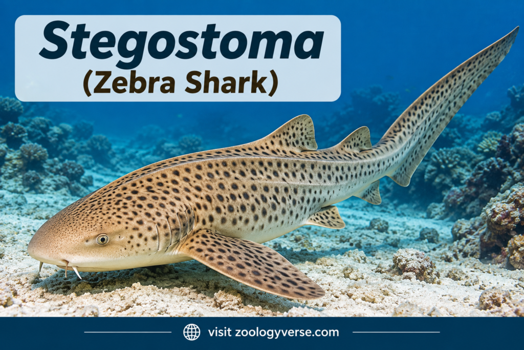 Stegostoma (Zebra Shark): Classification and Characteristics | Zoologyverse Stegostoma (Zebra Shark)