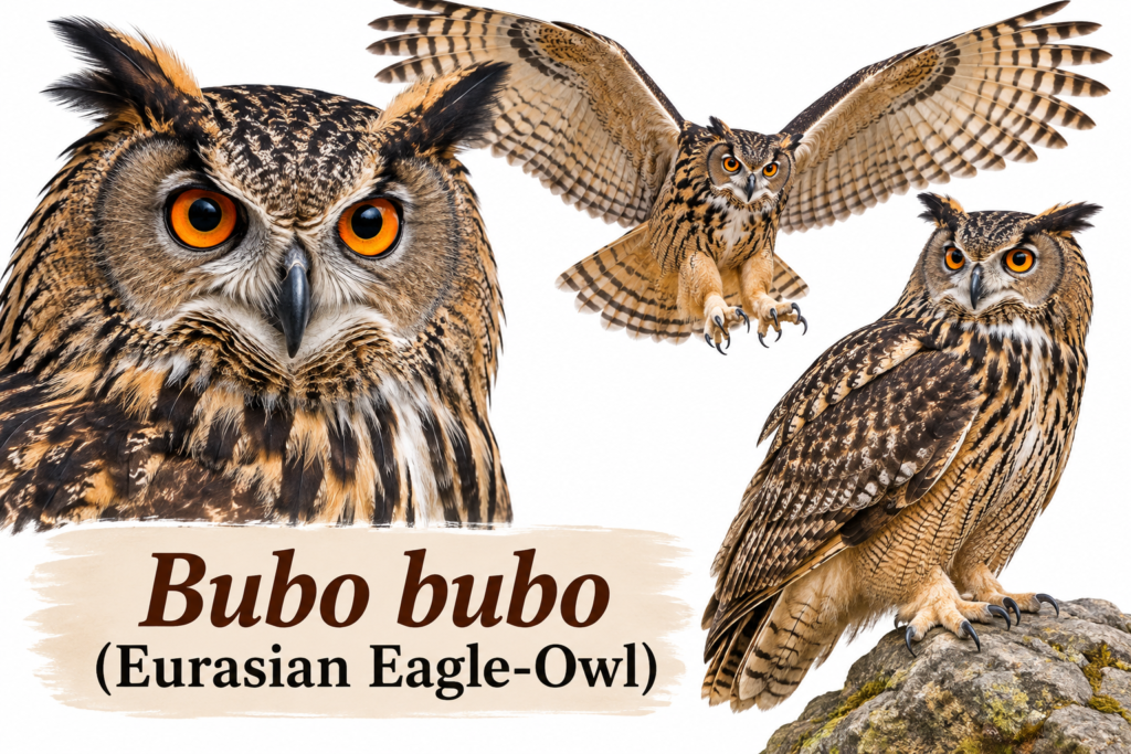 BUBO BUBO (EURASIAN EAGLE-OWL) | Zoologyverse Bubo bubo (Eurasian Eagle-Owl): Classification & Facts