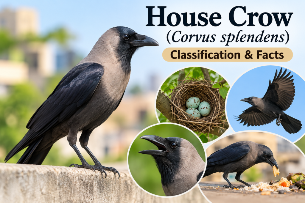 Corvus splendens (House crow) | Zoologyverse Corvus splendens (House crow)