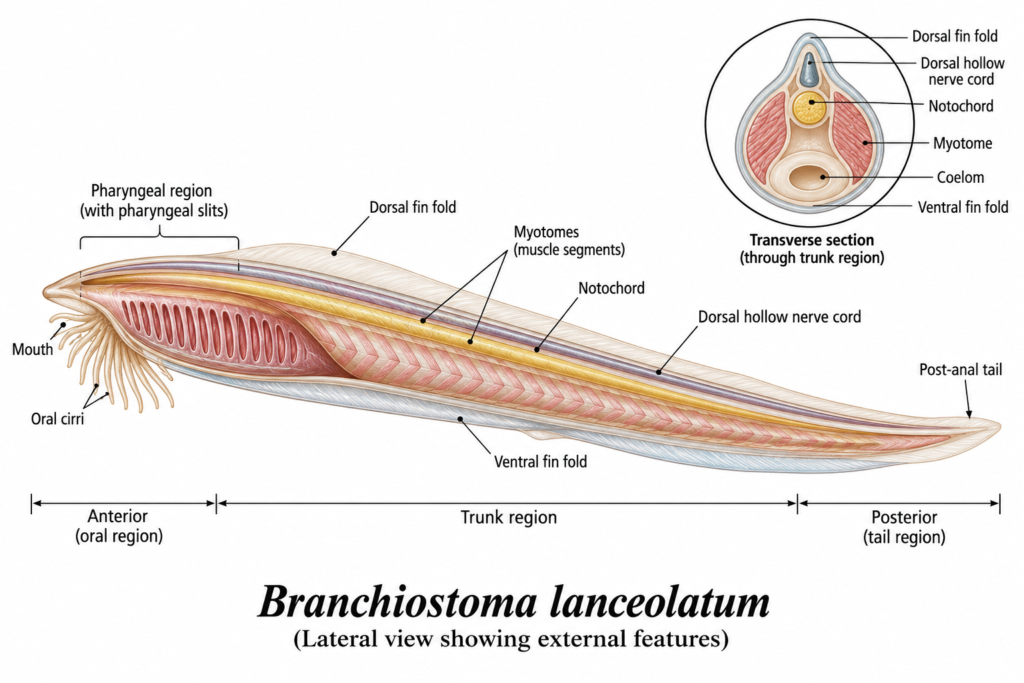 Branchiostoma lanceolatum Classification & Characteristics
