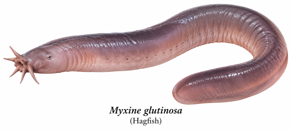 Myxine (Hagfish) Classification, Features & Identification