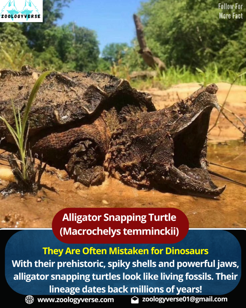 Alligator Snapping Turtle (Macrochelys temminckii)