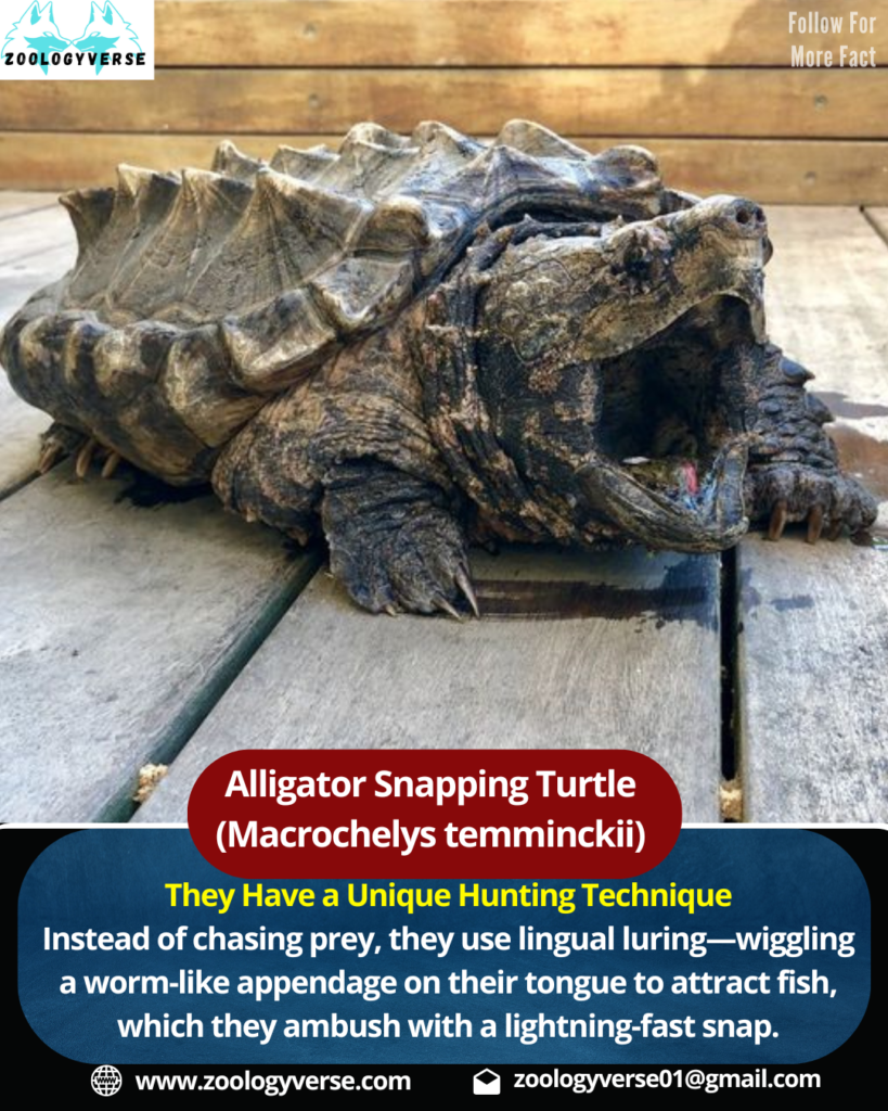 Alligator Snapping Turtle (Macrochelys temminckii)