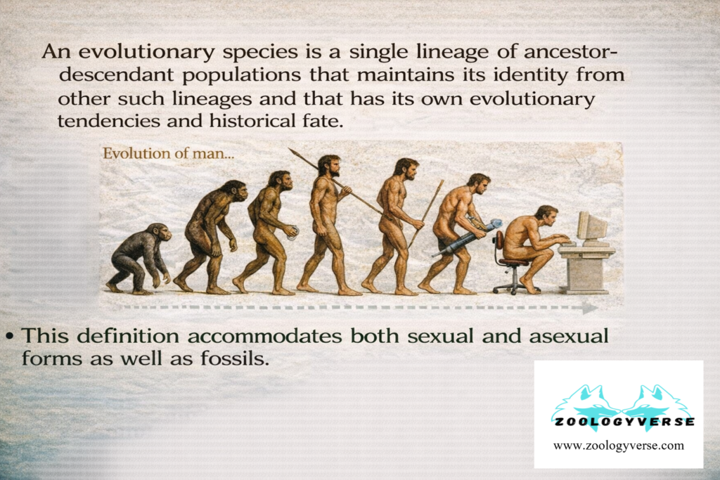 EVOLUTIONARY SPECIES CONCEPT