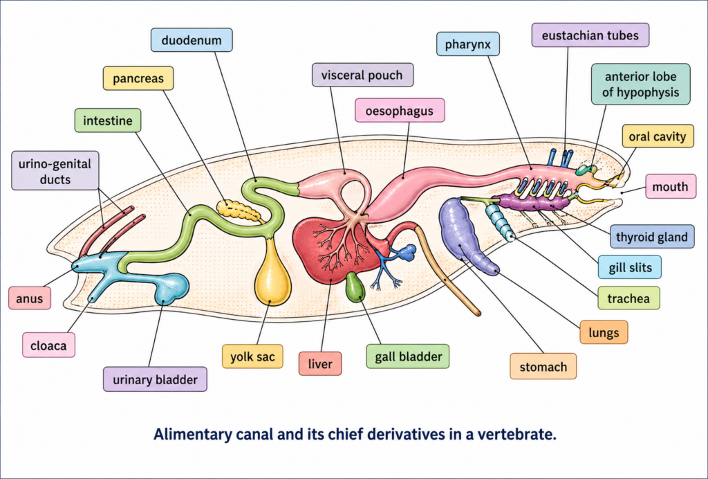 Digestive System in Vertebrates