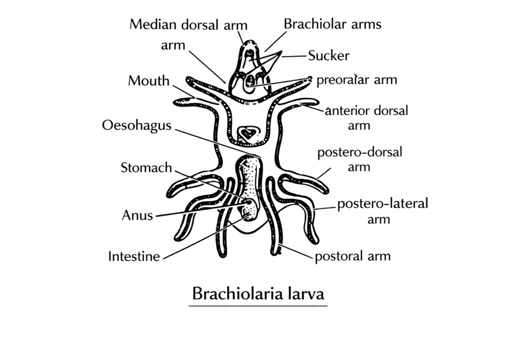 Larval Forms in Echinodermata