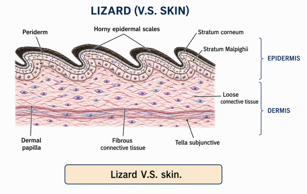 Integument or Skin and its Derivatives in Vertebrates