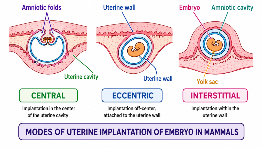 Placenta in Mammals (Placentation)