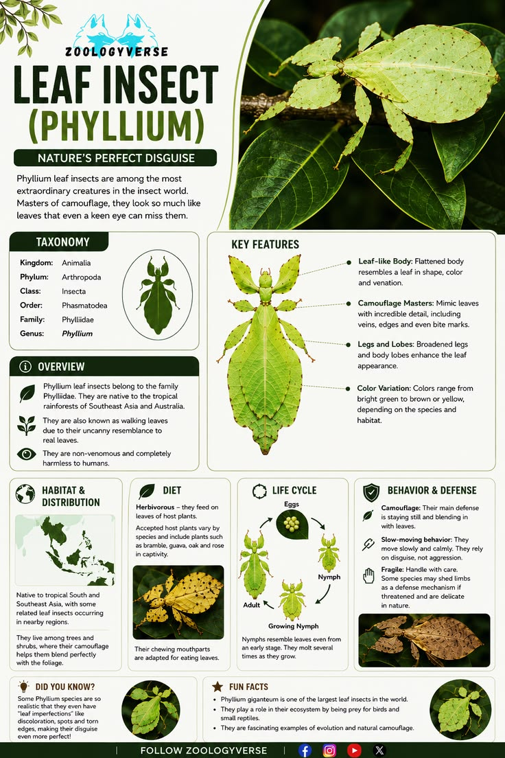 Phyllium (Leaf Insect)