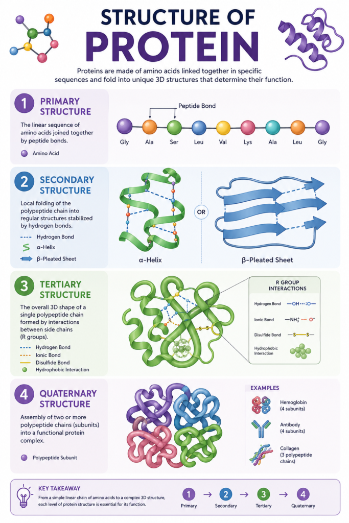 STRUCTURE OF PROTEIN