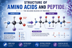 STRUCTURE OF AMINO ACIDS AND PEPTIDE