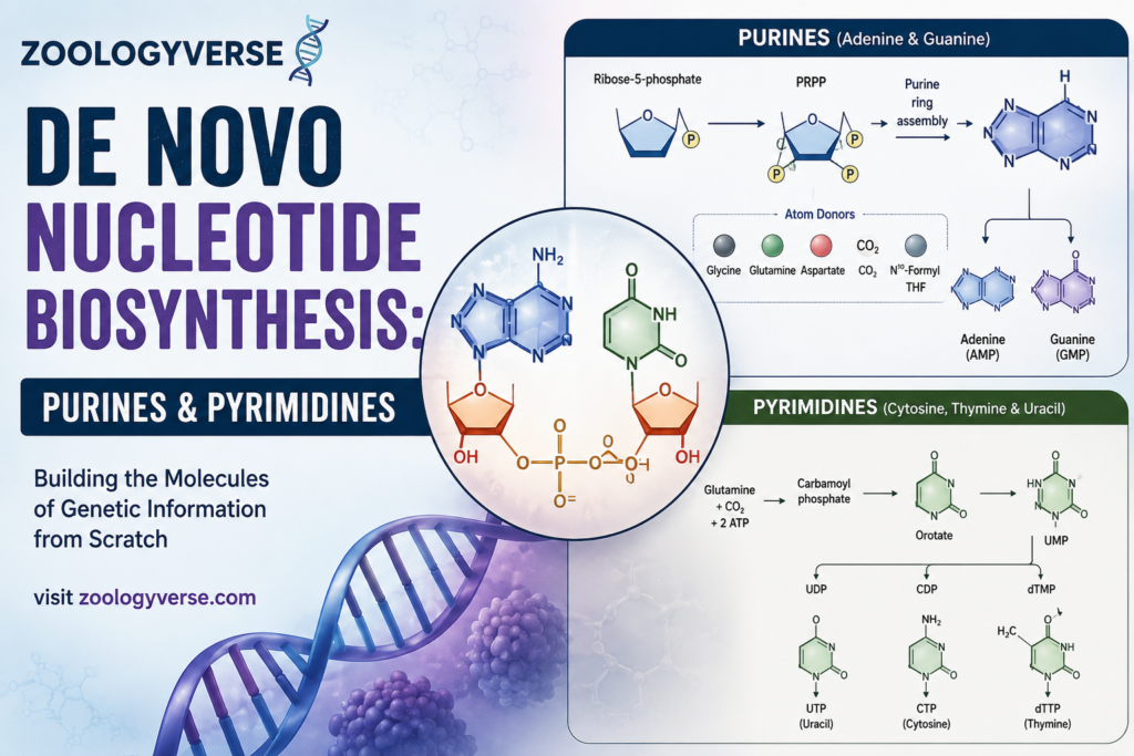 De Novo Nucleotide Biosynthesis Purines & Pyrimidines
