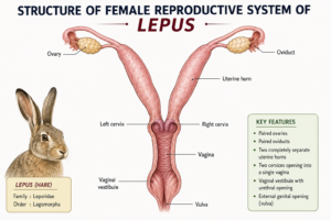 Structure of Female Reproductive System of Lepus