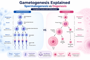 Gametogenesis Explained: Spermatogenesis vs Oogenesis (Complete Guide with Differences)