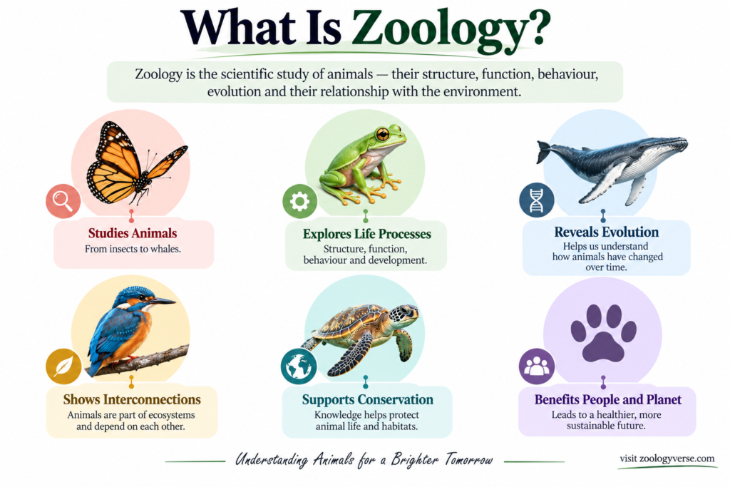 Branches of Zoology: A Complete Guide to the Study of Animal Life | Zoologyverse Branches of Zoology: A Complete Guide to the Study of Animal Life