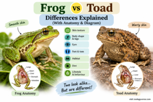 Frog vs Toad: Differences Explained (With Anatomy & Diagram)