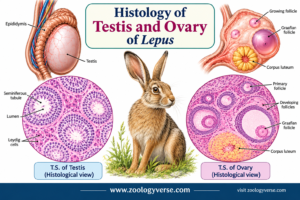 Histology of Testis and Ovary of Lepus (Hare) Explained