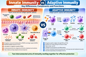 Innate Immunity vs Adaptive Immunity: Key Differences, Components and Functions