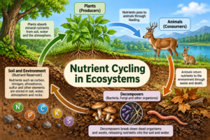 Nutrient Cycling in Ecosystems: Types and Importance